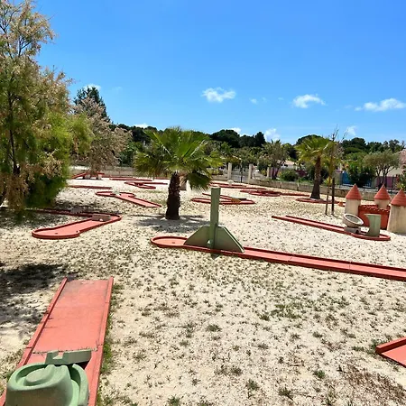 Camping Mobil-home Cosy 6 P Climatisé à à 200 M De La Dans 4 étoiles Calme Et Familial